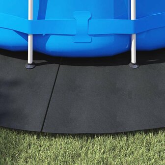 Ronde zwembadhoes Zwart Polyethyleen &Oslash; 458 cm 3