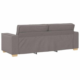 3-zitsbank Taupe 180 cm Stof 5