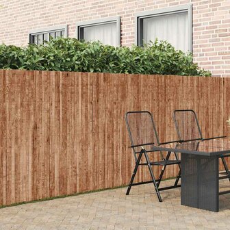 Tuinscherm 400x150 cm schors 1