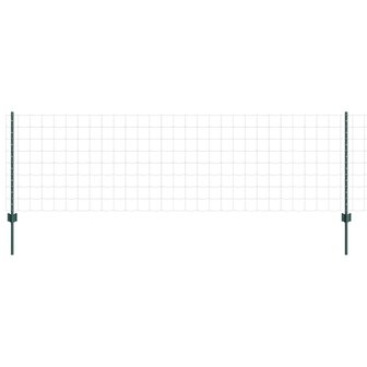 Tuinhek Set Set van 2 Groen Staal 10 x 0.8 m Duurzaam Tuinhek 4