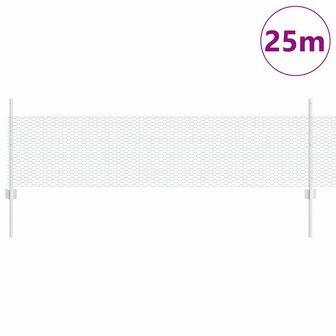 Tuinhek Set Set van 2 Gegalvaniseerd staal 25 x 0.5 m Duurzaam 2