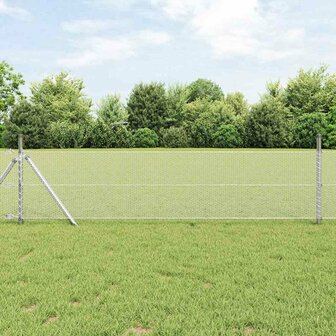 Hexagon Tuinhek 0,4x2,5 m Gegalvaniseerd Staal 1