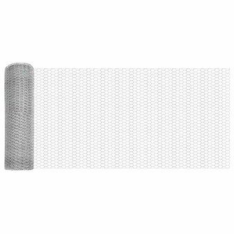Hexagon Tuinhek 0,4x2,5 m Gegalvaniseerd Staal 3