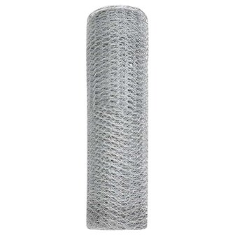 Hexagon Tuinhek 0,4x2,5 m Gegalvaniseerd Staal 4