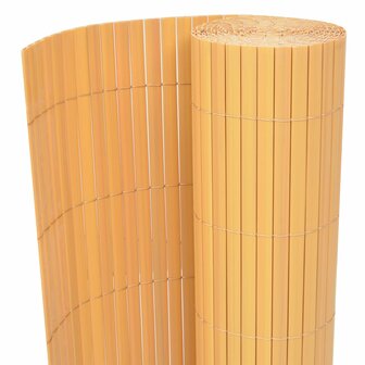 Tuinhek Dubbelzijdig PVC 150x300 cm Geel 1