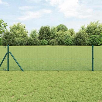 Gelaste Draadhek Groen 0.4x10 m Staal 1