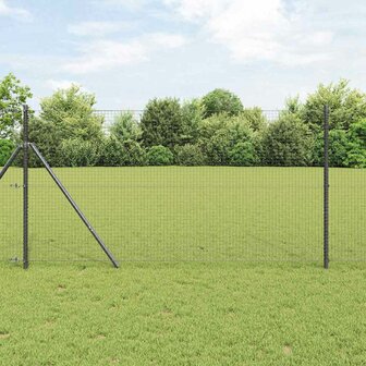 Gelast Draadhek Grijs 1,4 x 10 m Staal 1