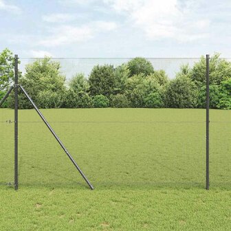 Gelast Draadhek Grijs 1,6 x 10 m van Staal 1