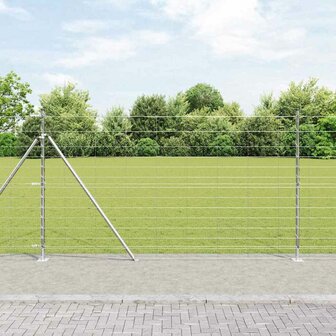 Veldschutting 1,4x25 m gegalvaniseerd staal 1