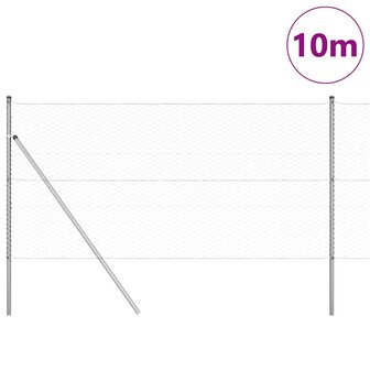 Hexagon Schutting 1.4x10 m Gegalvaniseerd Staal 2