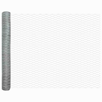 Hexagon Schutting 1.4x10 m Gegalvaniseerd Staal 4
