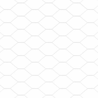 Hexagon Schutting 1.4x10 m Gegalvaniseerd Staal 7