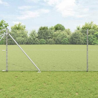 Hexagon Schutting 1.2x50 m Gegalvaniseerd Staal 1