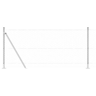 Hexagon Schutting 1x10 m Gegalvaniseerd Staal 5