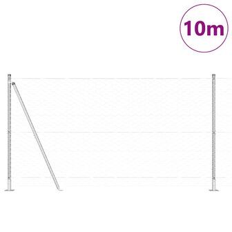 Hexagonschutting 1.2x10 m Verzinkt Staal 2