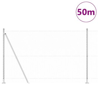 Hexagon Schutting 1,4x50 m Verzinkt Staal 2