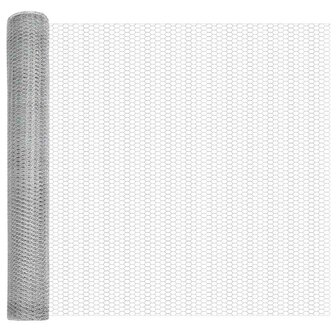 Hexagon Schutting 1.4x25 m van Gegalvaniseerd Staal 3