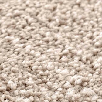 Badmat rechthoekig anti-slip 60x90 cm polypropeen cr&egrave;mekleurig 5