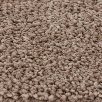 Badmat rechthoekig anti-slip 60x90 cm polypropeen bruin 5