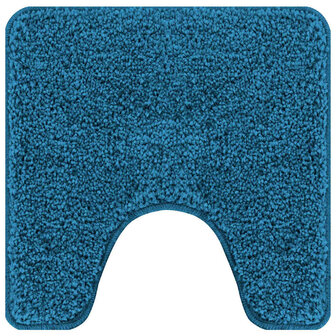 2-delige Badmattenset anti-slip polypropeen blauw 4