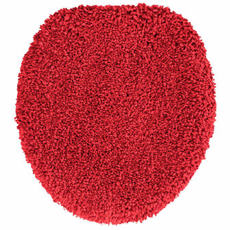 3-delige Badmattenset anti-slip polypropeen rood 5