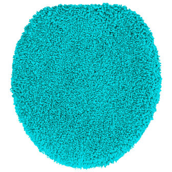 3-delige Badmattenset anti-slip polypropeen turquoise 5