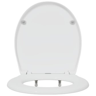 Toiletbril soft-close met quick-release Duroplast wit 5