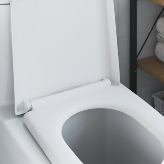 Toiletbril soft-close met quick-release Duroplast wit 1