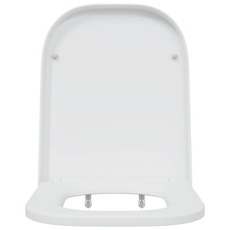 Toiletbril soft-close met quick-release Duroplast wit 4