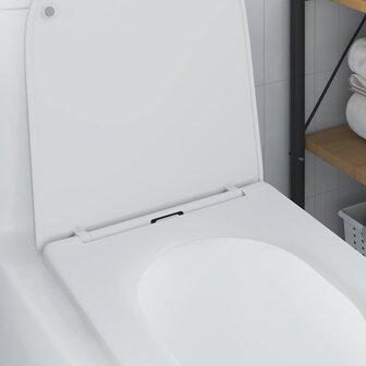 Toiletbril soft-close met quick-release Duroplast wit 3
