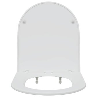 Toiletbril soft-close met quick-release Duroplast wit 5