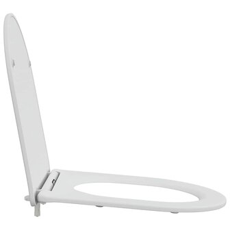 Toiletbril soft-close met quick-release Duroplast wit 6