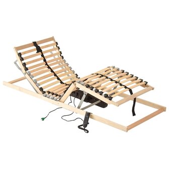 Elektrische Lattenbodem met 26 Latten, 7 Zones, 90 x 190 cm 1