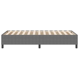 Boxspringbed ribfluweel lichtgrijs 80x200 cm 6