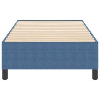 Boxspringbed Blauw Eenpersoons Corduroy Stof 5