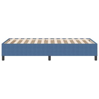 Boxspringbed Blauw Eenpersoons Corduroy Stof 6