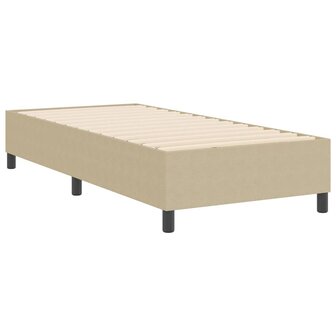 Boxspringbed Lichtgroen Grijs Eenpersoons Corduroy Stof 7