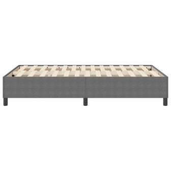 Boxspringbed Lichtgrijs Klein Tweepersoons Corduroy Stof 6