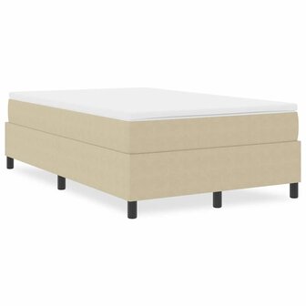 Boxspring Lichtgroen Grijs Klein Tweepersoons Velours 3