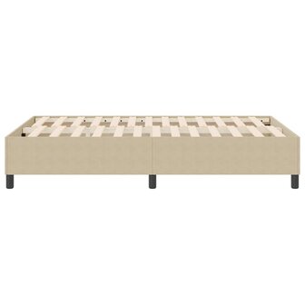 Boxspring Lichtgroen Grijs Klein Tweepersoons Velours 6