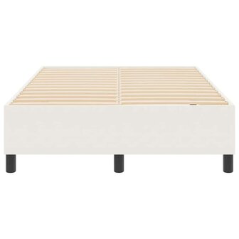 Boxspringbed Cr&egrave;me 120x200 cm Corduroy Stof 5
