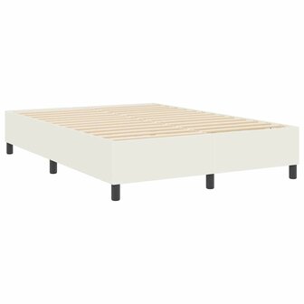 Boxspringbed Cr&egrave;me 140x200 cm Corduroy Stof 7
