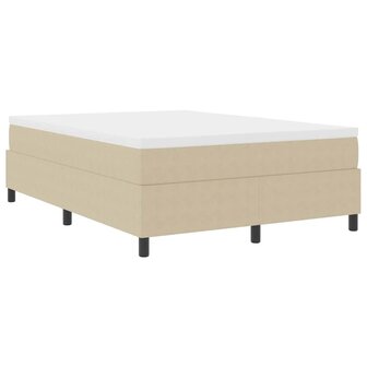 Boxspringbed in lichtgroen en grijs 140x200 cm van corduroystof 2