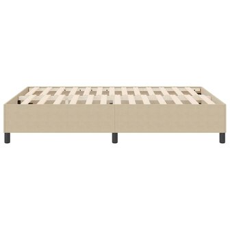 Boxspringbed in lichtgroen en grijs 140x200 cm van corduroystof 6
