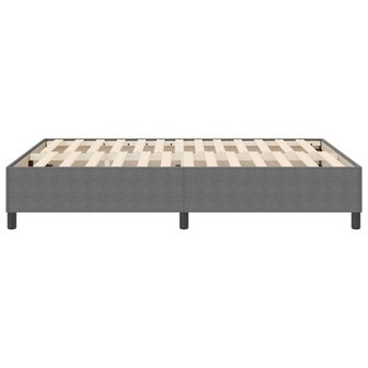 Boxspringbed Lichtgrijs 160x200 cm Corduroy Stof 6