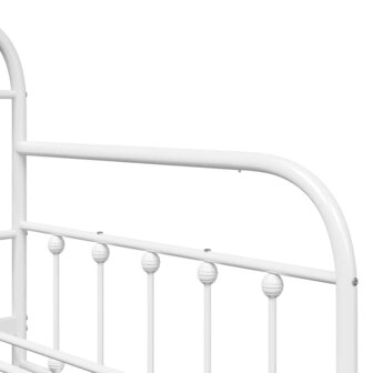 Slaapbank 100x190 cm staal wit 8