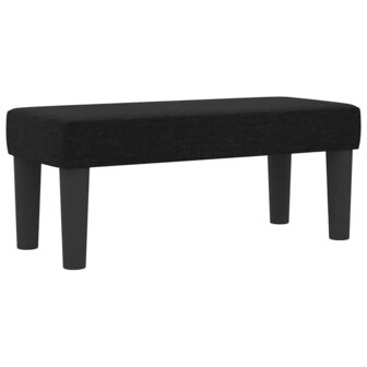 Boxspring Bed met Matras &amp; Bank Zwart 80x200 cm Stof 6