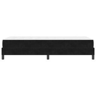 Boxspringbed met matras Zwart 80 x 200 cm Fluweel 8
