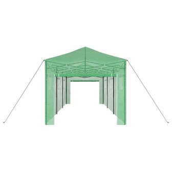 Kas met dak Groen 290 x 870 x 315 cm Staal 5