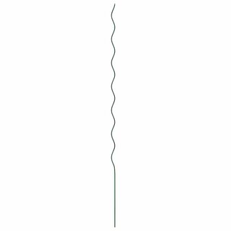 Plantensteunen spiraal 50 st 170 cm staal 3